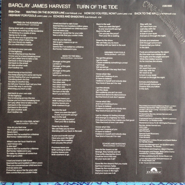 Barclay James Harvest - Turn Of The Tide