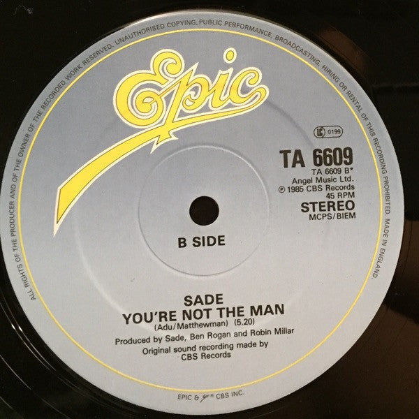 Sade - The Sweetest Taboo
