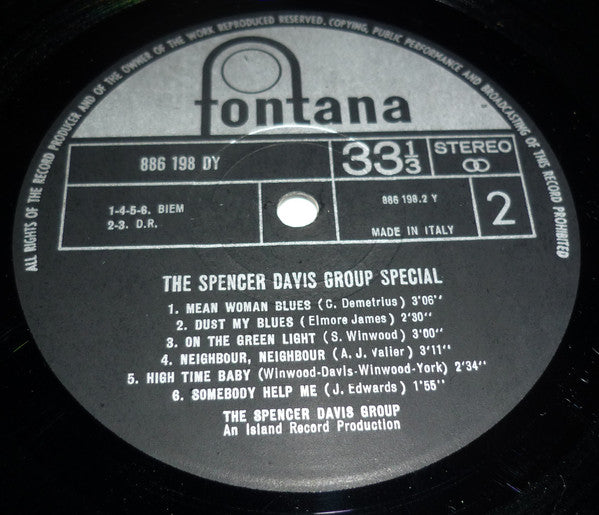The Spencer Davis Group - The Spencer Davis Group Special