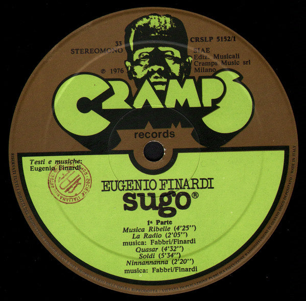 Eugenio Finardi - Sugo