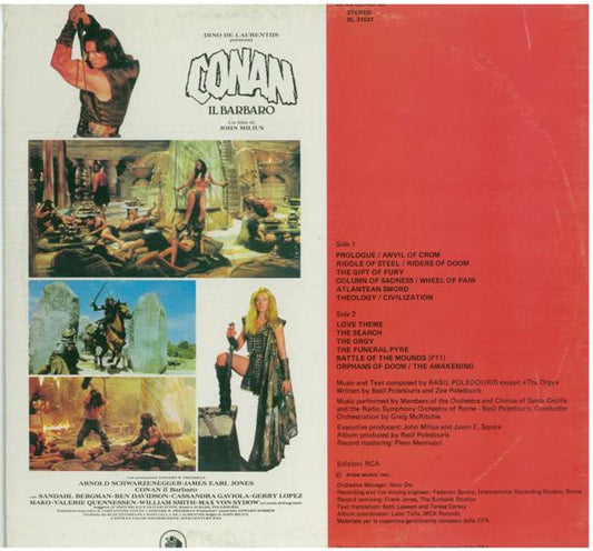 Basil Poledouris - Conan Il Barbaro
