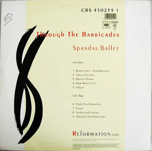 Spandau Ballet - Through The Barricades