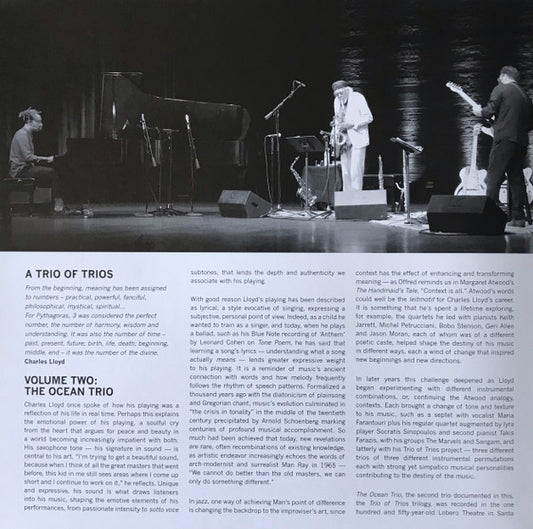Charles Lloyd - Trios: Ocean (nuovo)