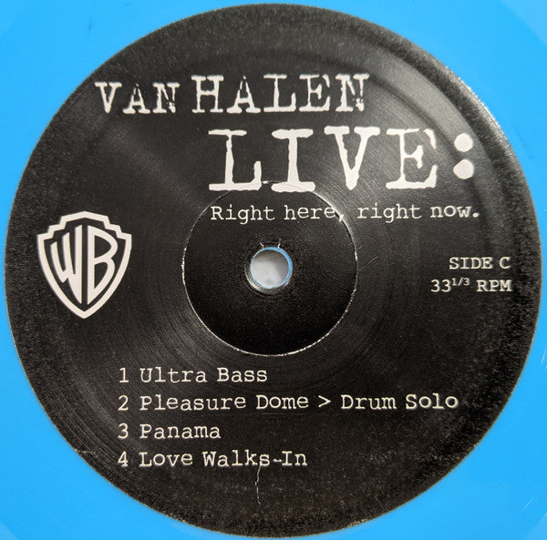 Van Halen - Live: Right Here, Right Now.