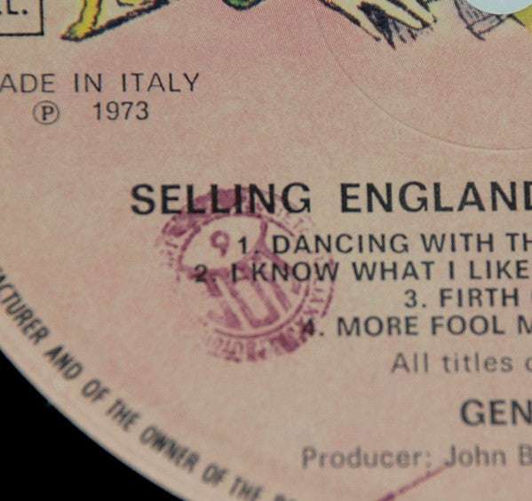 Genesis - Selling England By The Pound