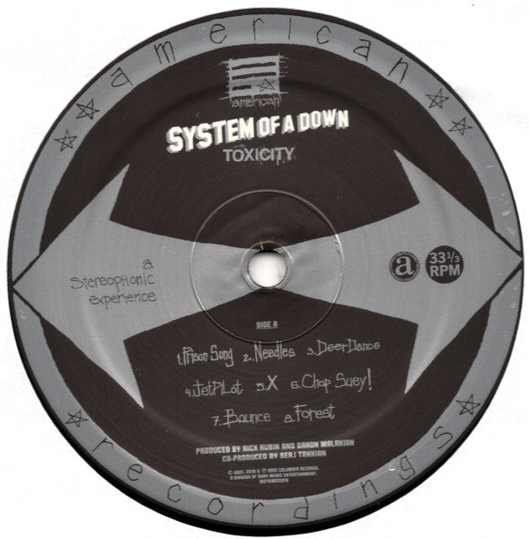 System Of A Down - Toxicity (nuovo)
