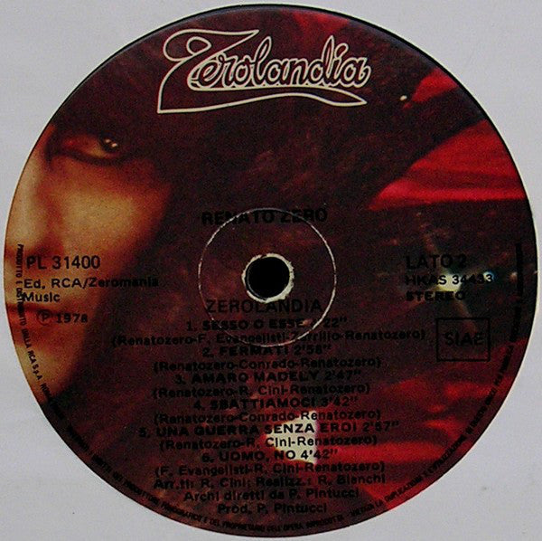 Renato Zero - Zerolandia