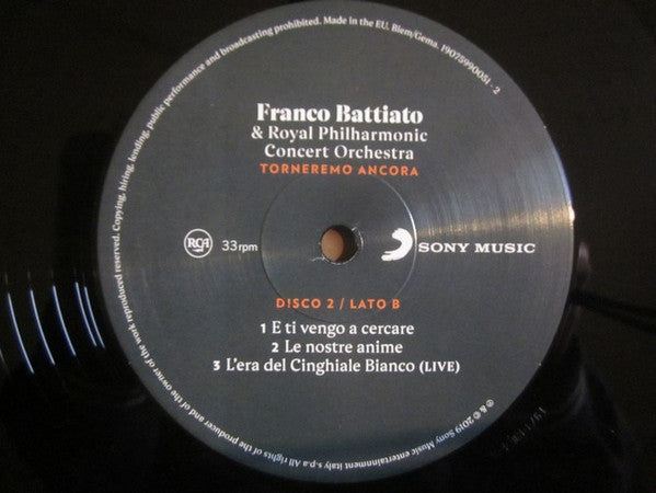 Franco Battiato & Royal Philharmonic Concert Orchestra* – Torneremo Ancora