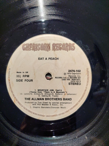 The Allman Brothers Band - Eat A Peach
