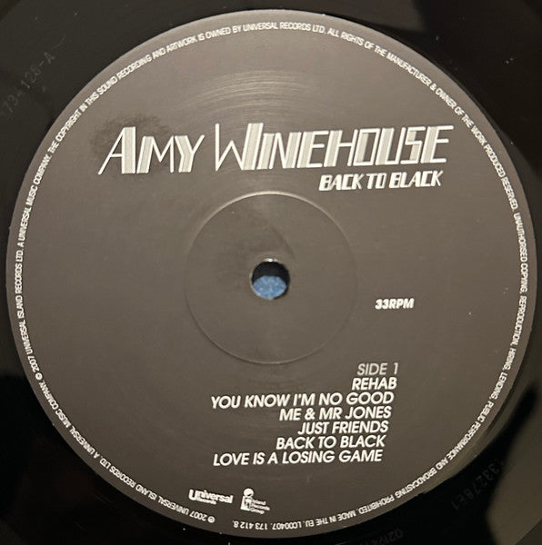 Amy Winehouse - Back To Black (nuovo)