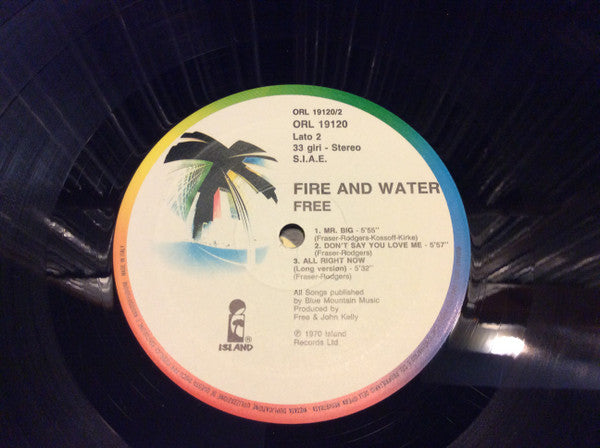 Free - Fire And Water