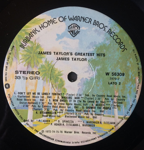 James Taylor - James Taylor's Greatest Hits