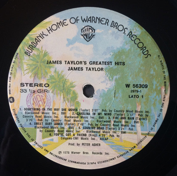 James Taylor - James Taylor's Greatest Hits
