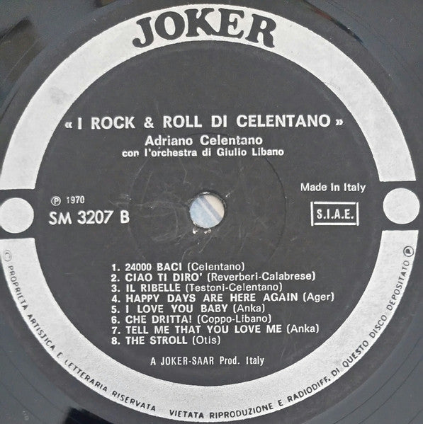Adriano Celentano - I Rock & Roll Di Celentano