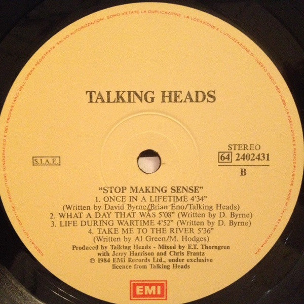 Talking Heads - Stop Making Sense