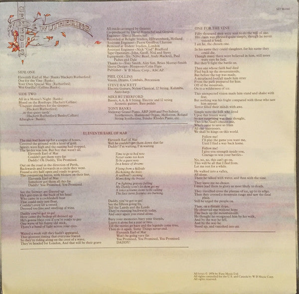 Genesis - Wind & Wuthering