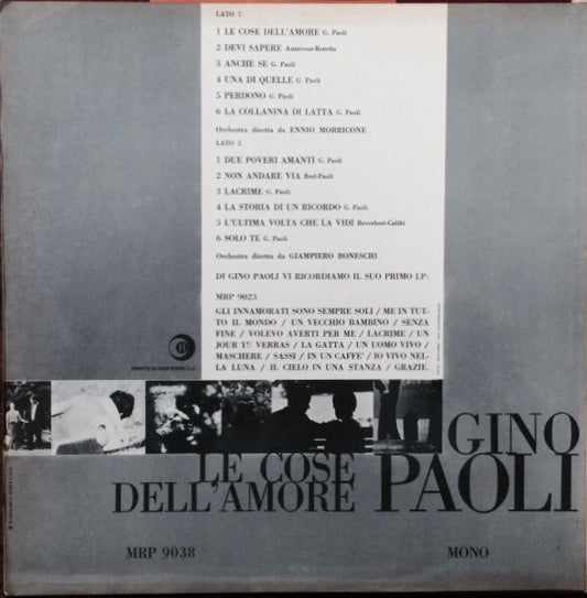 Gino Paoli - Le Cose Dell'Amore