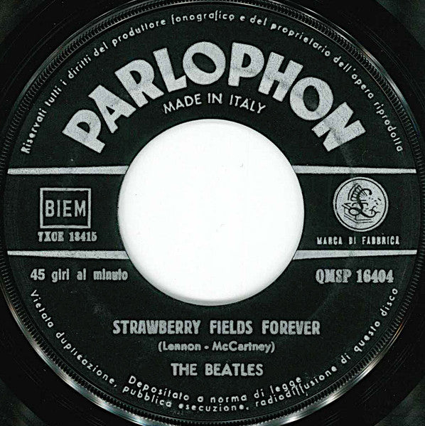 The Beatles - Strawberry Fields Forever / Penny Lane