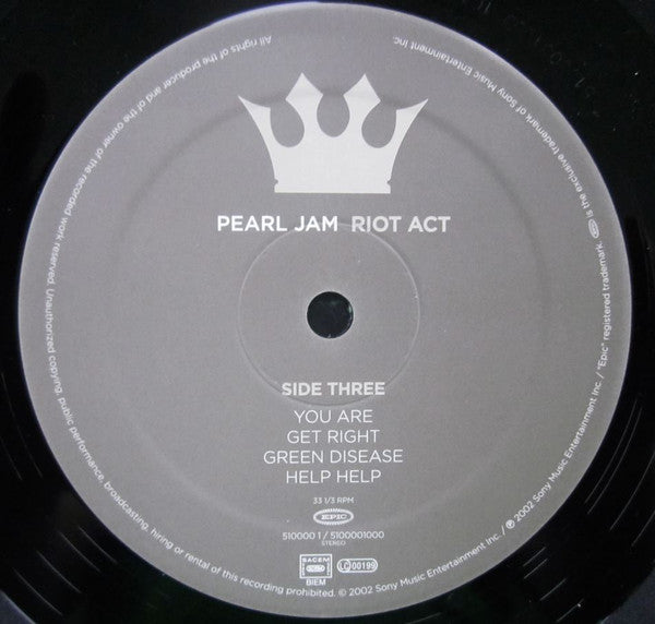 Pearl Jam - Riot Act