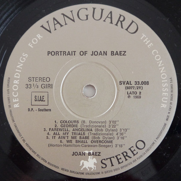 Joan Baez - Ritratto Di Joan Baez