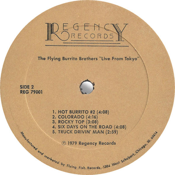 The Flying Burrito Bros - Live From Tokyo