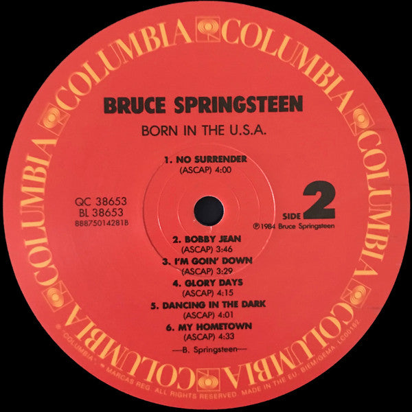 Bruce Springsteen - Born In The U.S.A. - (sigillato)