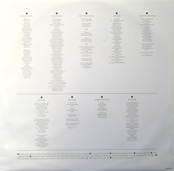 The Smiths - Meat Is Murder (nuovo)