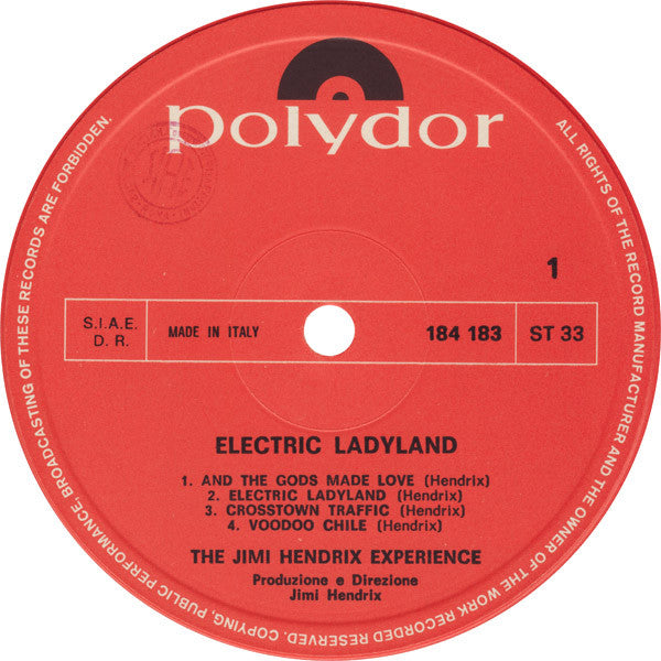 The Jimi Hendrix Experience - Electric Ladyland