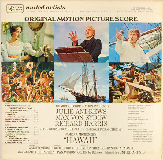 Elmer Bernstein - Hawaii / Original Motion Picture Score