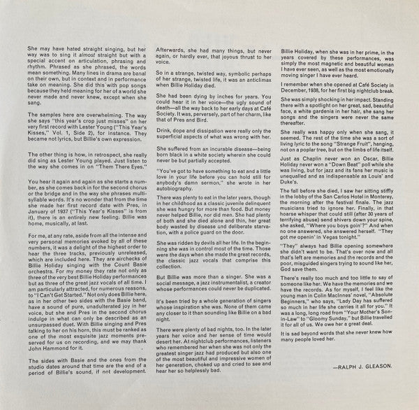 Billie Holiday - The Golden Years Volume Three