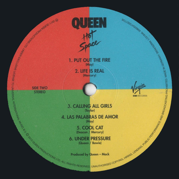 Queen - Hot Space - (nuovo)