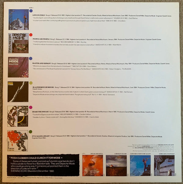 Depeche Mode - The Singles 81 - 85