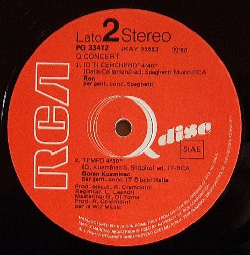 Graziani, Ron, Kuzminac – Q Concert