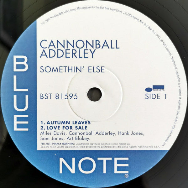 Cannonball Adderley - Somethin' Else