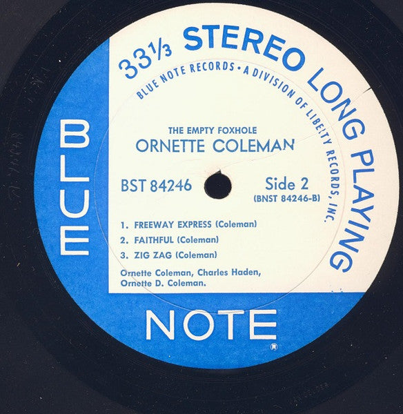 Ornette Coleman - The Empty Foxhole