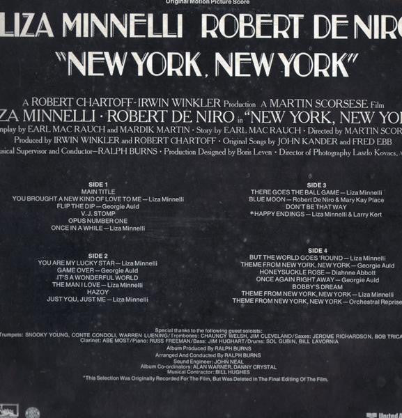 Various - New York, New York (Original Motion Picture Score)