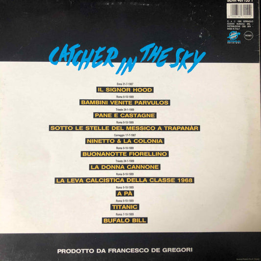 Francesco De Gregori - Catcher In The Sky