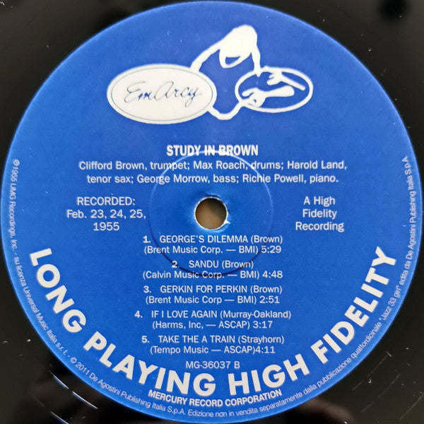 Clifford Brown And Max Roach - Study In Brown