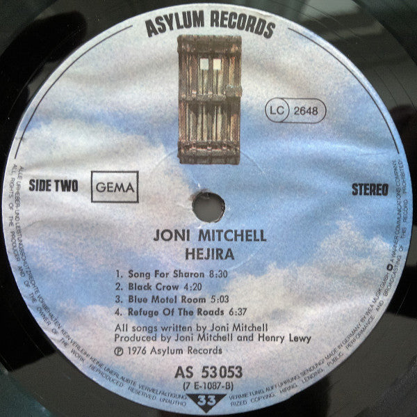 Joni Mitchell - Hejira