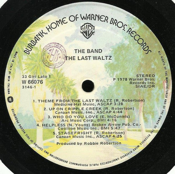 The Band - The Last Waltz
