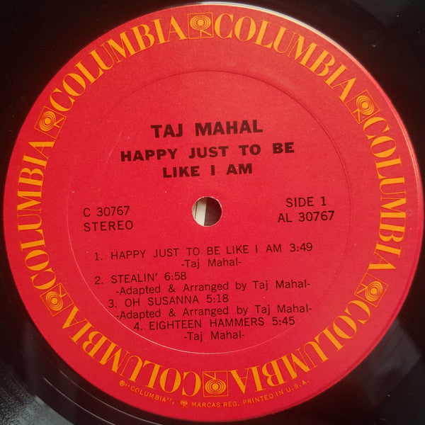 Taj Mahal - Happy Just To Be Like I Am