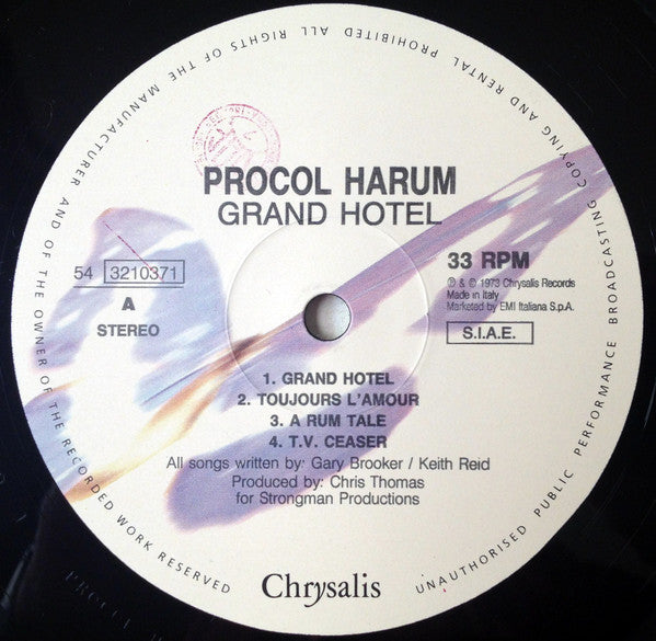 Procol Harum - Grand Hotel