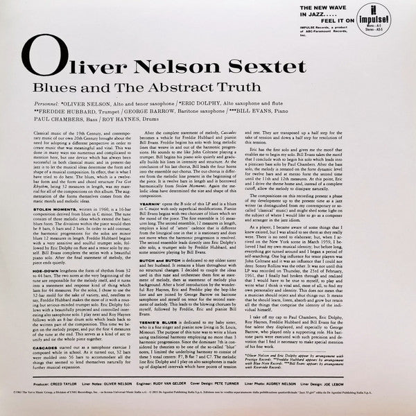 Oliver Nelson - The Blues And The Abstract Truth