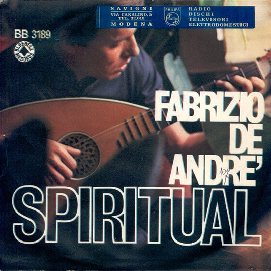 Fabrizio De André - Caro Amore - (7")