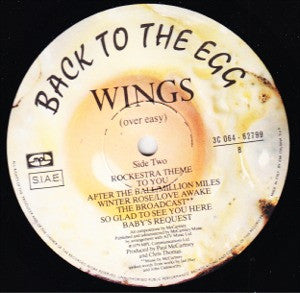 Wings - Back To The Egg