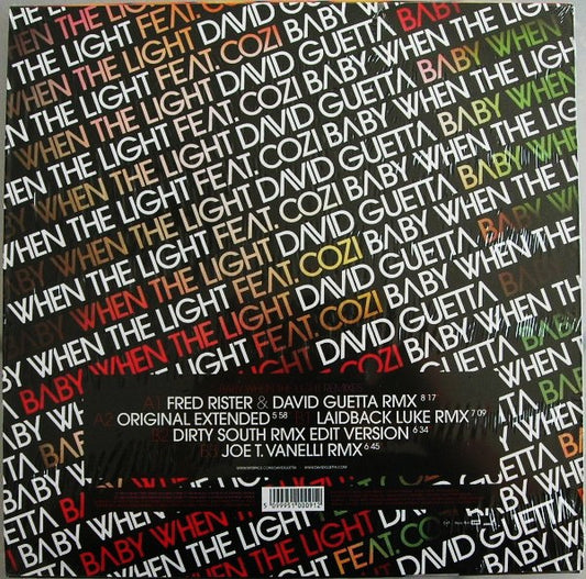 David Guetta Feat. Cozi – Baby When The Light (Remixes)