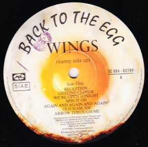 Wings - Back To The Egg