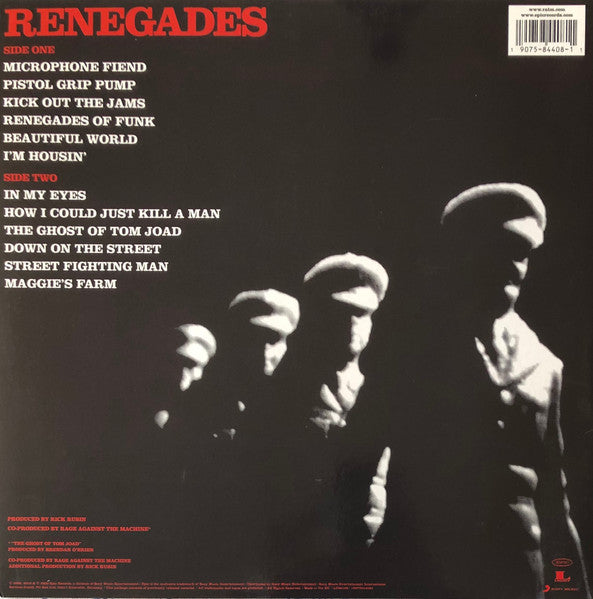 Rage Against The Machine - Renegades (nuovo)