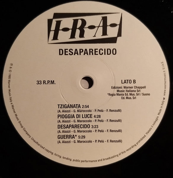 Litfiba - Desaparecido