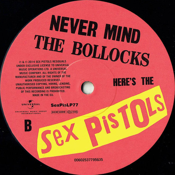 Sex Pistols - Never Mind The Bollocks Here's The Sex Pistols (nuovo)